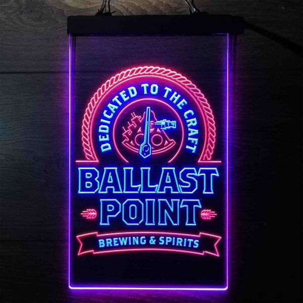 Ballast Point Dedicated To The Craft Dual LED Neon Light Sign